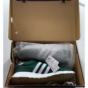 Adidas Run 60s 2.0 Men's Sz 13 Green White #H00354 NWB Sneakers Athletic